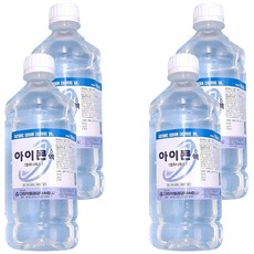 대한약품공업주식회사 아이콘 렌즈 세정액, 1L, 4개