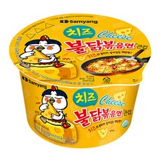 삼양 치즈불닭볶음면 큰컵 105g, 1개