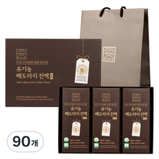 몸애쏙쏙 유기농 배도라지 진액스틱 + 쇼핑백 세트, 10ml, 90개