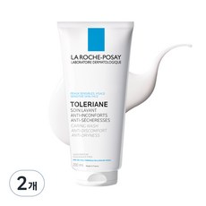라로슈포제 똘러리앙 케어링 워시 클렌징 밀크, 2개, 200ml