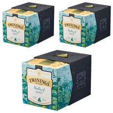 TWININGS 唐寧茶 鉑金系列 薄荷圓舞曲茶, 2g, 3盒, 15包