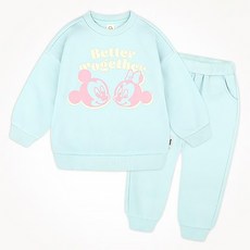 밀크마일 아동용 디즈니 미키 미니마우스 투게더 상하의 세트