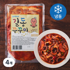 바담바담 길동쭈꾸미 볶음 보통맛 (냉동), 4개, 300g