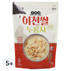 일일곡식 수라상 이천쌀 누룽지, 5개, 700g