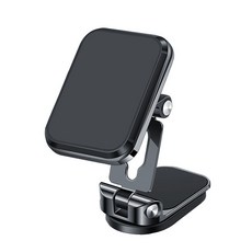 MD global 720度車用磁吸式手機凝膠黏貼支架, 1個, 黑色