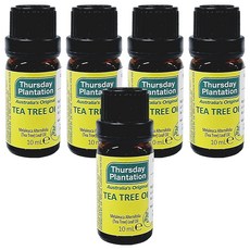 Thursday Plantation 星期四農莊 純正茶樹精油, 5瓶, 10ml