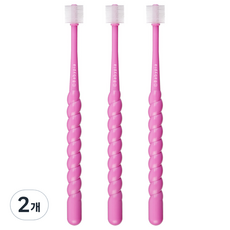 Yecomam 360度孕婦牙刷粉色, 3入, 2個