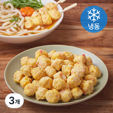 지엔씨푸드 랍스타향 피쉬볼 (냉동), 500g, 3개