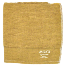 kontex MOKU 毛巾二入組 (33*100 尺寸) 100%棉 日本製造, 芥末黃, 1組