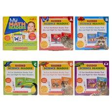 SCHOLASTIC Guided Science Reader's Set + My Math Reader's Set, 附帶CD