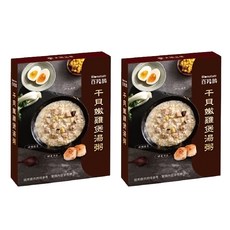 Bionuture 百羚鵲 干貝嫩雞煲湯粥 細火慢熬 低脂營養 滋補美味, 350g, 2盒