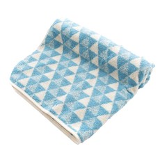 HARTWELL 今治三角浴巾 300g 藍色 柔軟吸水 親膚舒適, 1條