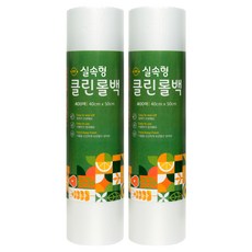 클린롤백 40 x 50 cm, 특특대(XXL) 이상, 400개입, 2개