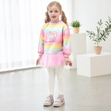 WALTONKIDS 女童 Powder 基本款內搭褲
