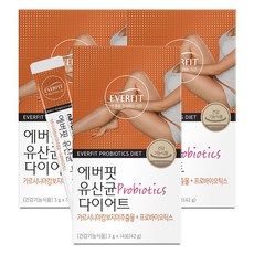 Natural Plus Everfit 乳酸菌飲食, 3盒, 42g