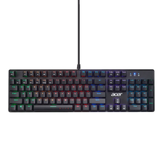 acer 宏碁 Nitro Mechanical Keyboard 有線電競鍵盤, NKW202, Black, 青軸