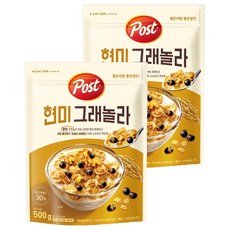 Post 格蘭諾拉糙米麥片, 500g, 2包