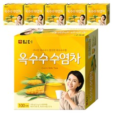 담터 옥수수 수염차, 1.5g, 100개입, 6개