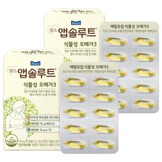 Mom's Absolute Maeil 乳製品蔬菜歐米茄 3 42g, 60顆, 2盒