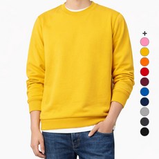 GUYSTORY 大尺碼素色大學T恤