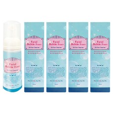 쁘띠크로와 페이셜 버블 폼 오일프리 클렌저, 50ml, 4개