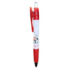 PILOT 百樂 Opt. 芯動原子筆 0.7mm 聯名款6, 史奴比B 紅色, 1支