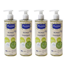 mustela 慕之恬廊 有機好橄雙潔露, 400ml, 4瓶