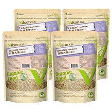 Vilson 米森 100%有機洋薏仁, 4包, 450g