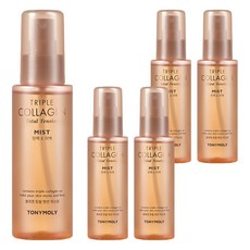 TONYMOLY 3重膠原彈嫩緊緻噴霧, 110ml, 5瓶