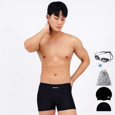 aquatica 室內用男性四角泳褲選手用6件組 BAF05