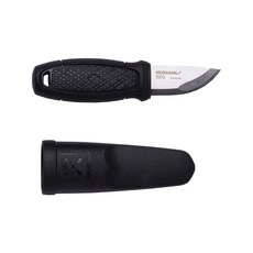 MORAKNIV 瑞典莫拉刀 Eldris 不銹鋼 刀刃長度59mm 口袋尺寸, 黑色, 1個