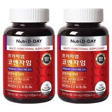 Nutri D-DAY 輔酶Q10軟膠囊, 60顆, 2罐
