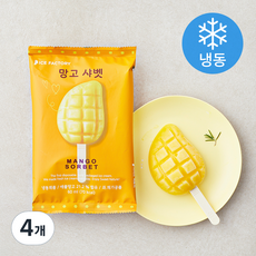 아이스팩토리 망고 샤벳 (냉동), 60ml, 1개입, 4개