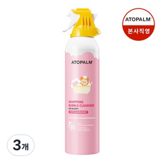 아토팜 키즈 휘핑 버블 클렌저 스트로베리, 3개, 200ml