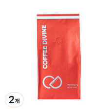 커피디바인 헤이즐넛블렌드 원두 분쇄커피, 500g, 2개, 커피메이커(중간)