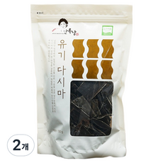 안옥남 유기식품인증 다시마, 150g, 2개