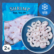 지엔씨푸드 흰다리 새우살 (냉동), 200g, 2개