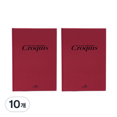 Jeonsong商社 硬殼速寫本 105g 精裝 紅色, A5, 10個