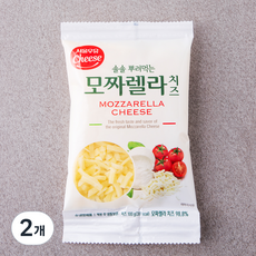 서울우유치즈 솔솔 뿌려먹는 모짜렐라 치즈, 100g, 1개입, 2개