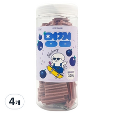펫츠아일랜드 멍껌, 4개, 320g, 블루베리맛