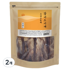 바이케이알 많이드시개 대용량 수제 간식, 오리오돌뼈, 200g, 2개