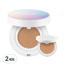 닥터자르트 시카페어 세럼 인 쿠션 파운데이션 본품 15g + 리필 15g 세트, 02 미디엄 베이지, 2세트