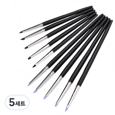 O-ON 塑形用矽膠筆刷10件組, 5套