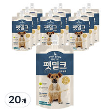 에버그로 강아지 펫밀크, 초유함유, 150ml, 20개