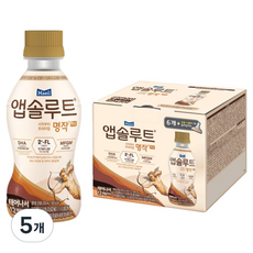 앱솔루트 액상명작 분유 0~12개월 200ml x 6p + 니플 세트, 5개