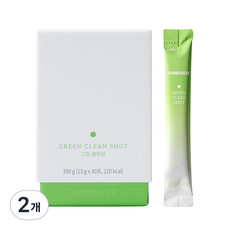 잠백이 그린 클린샷 양배추즙 30p, 390g, 2개