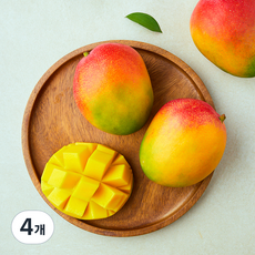 렛츠스윗 페루산 애플망고, 4개, 1.2kg(3개입)