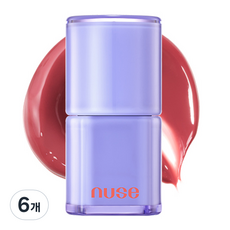 누즈 케어 립추얼 세럼 틴트, 02 바이 선셋, 4.5g, 6개