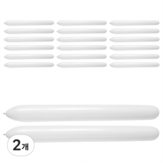 셈퍼텍스 요술 풍선 660L 20p, 화이트, 2개