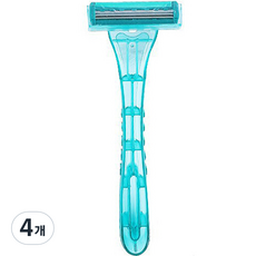 정월나나 여성용 깔끔 면도기 타입04 랜덤발송, 1개입, 4개